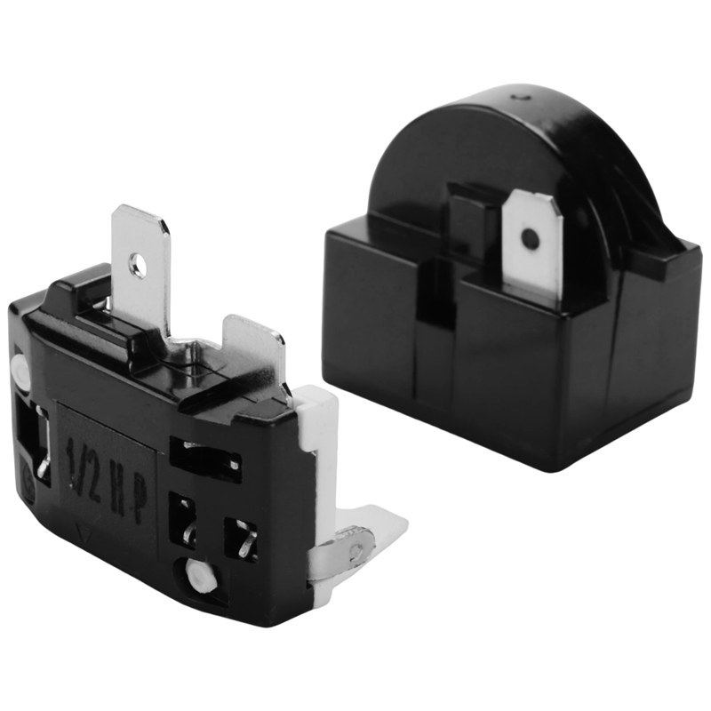 Qp2-4.7 ptc starter relay 1 pin refrigerator starter relay and 6750c-0005p refrigerator overload protector