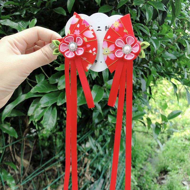 Japanese%20Kimono%20Fabric%20Flower%20Folding%20Fan%20Children%20Hair%20Accessories%20Clip%20Tassel%20Headwear%20Headdress%20Barrette%20CHAINI%20-%20Image%204
