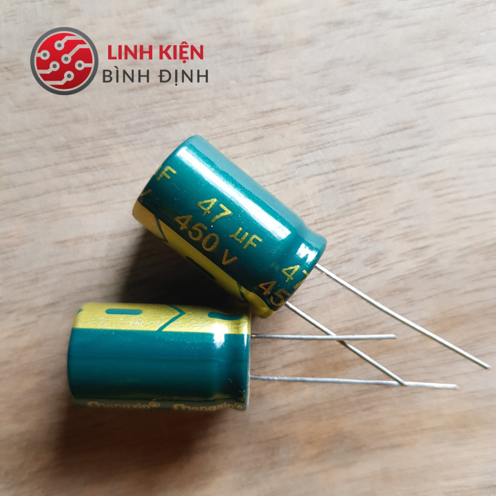 Bộ 2 tụ 47uF 450V (25x15mm)