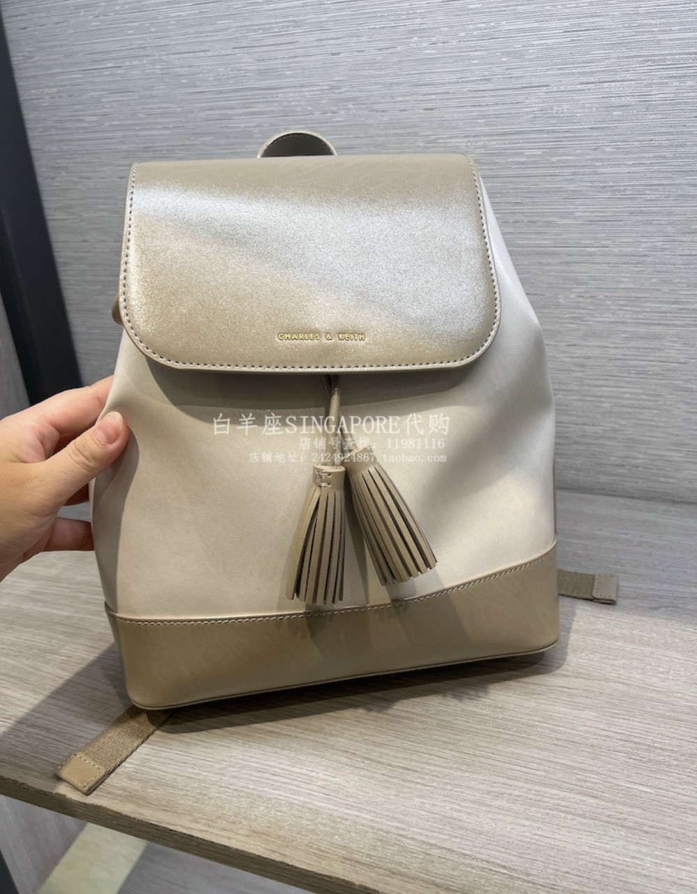 Balo nữ ck2-60151091 size 25cm x11cm x30cm