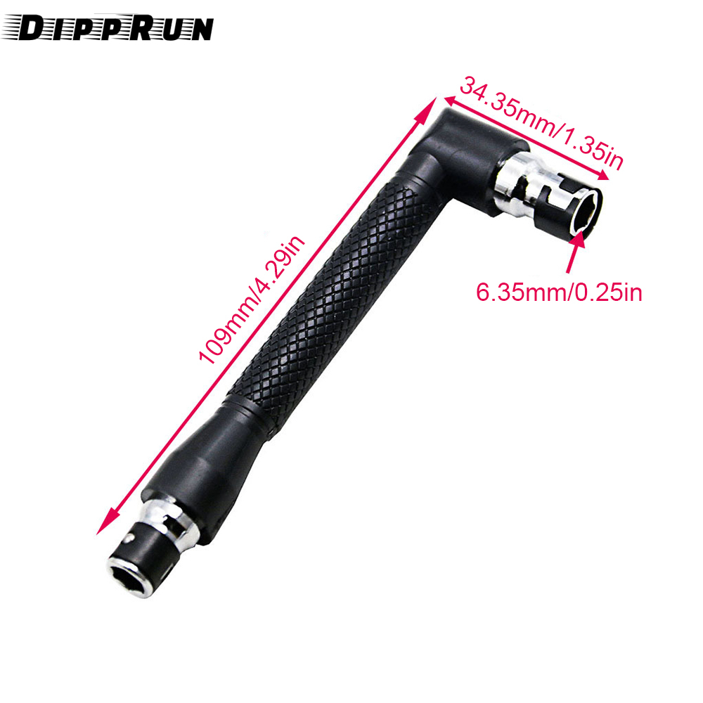 DIPPRUN Ratchet Set Mini Ratchet Set with Phillips Slotted and Adapter for Other Socket Sizes Used in Tight Spaces