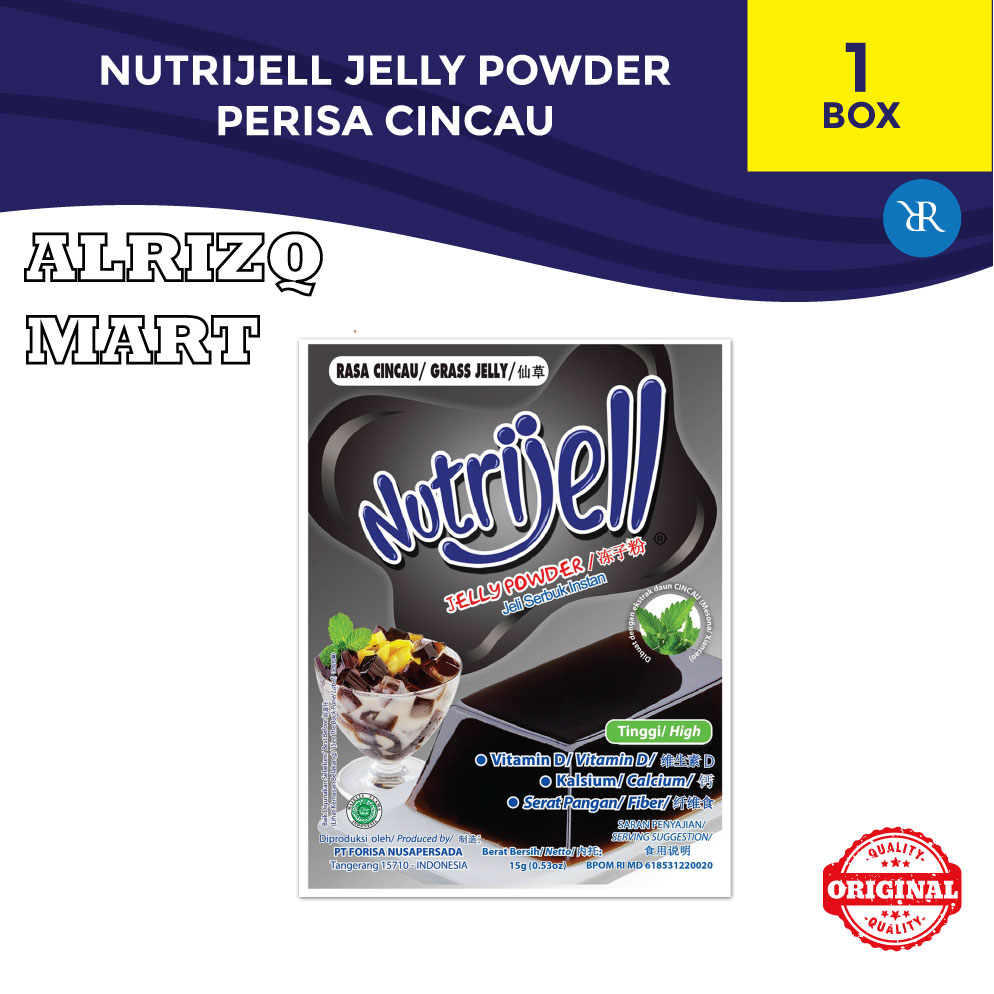 Nutrijell Jelly Powder Perisa Cincau 10g 12sachet Lazada