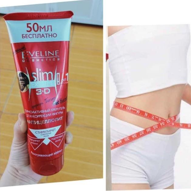 { CHÍNH HÃNG } KEM TAN MỠ EVELINE SLIM EXTREME 3D NGA