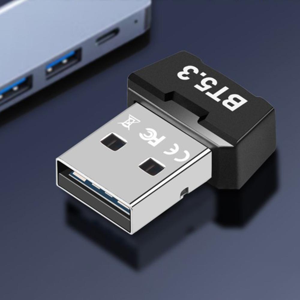 USB Adapter Dongle Portable Music Audio Receiver Transmitter 3Mbps for PC Speaker Mouse Gamepad Bluetooth-Compatible 5.3