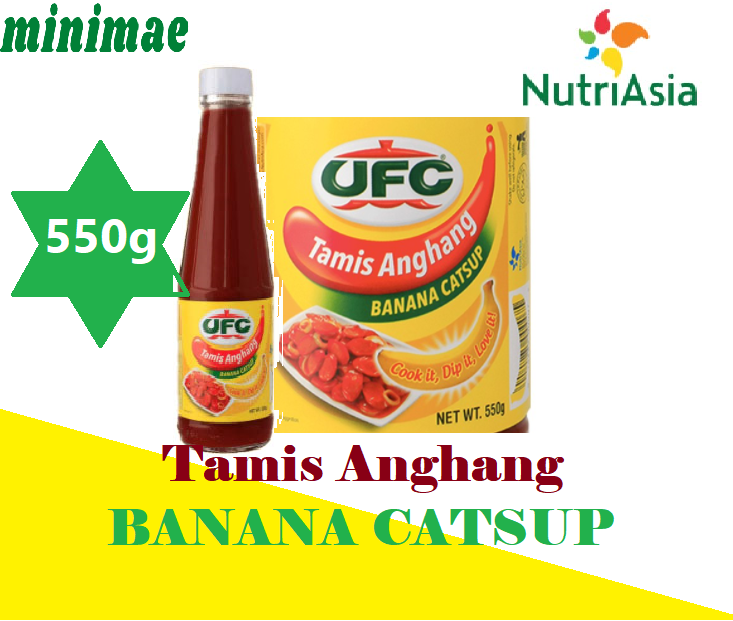 UFC Tamis Anghang Banana Catsup 320g, 550g Ketchap in Bottle Lazada PH