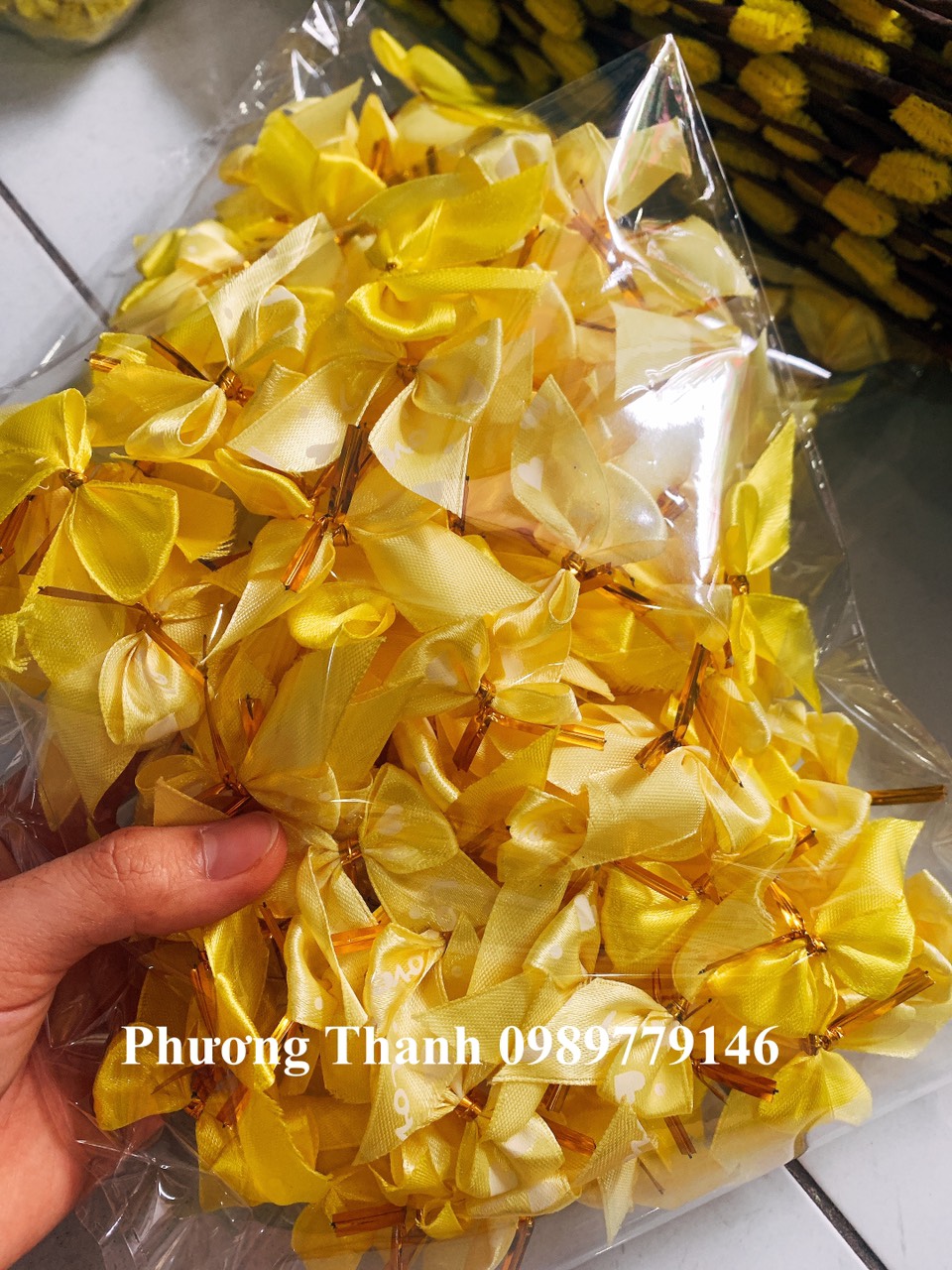NƠ TRANG TRÍ, Bịch 20-50cai