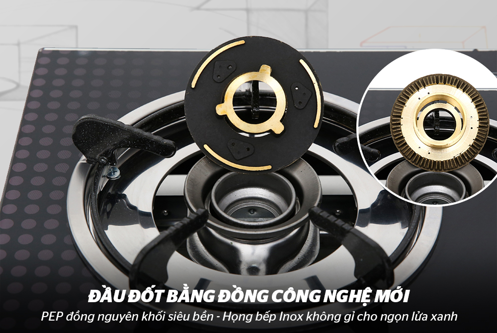 Bếp ga đôi Sunhouse SHB3366MT