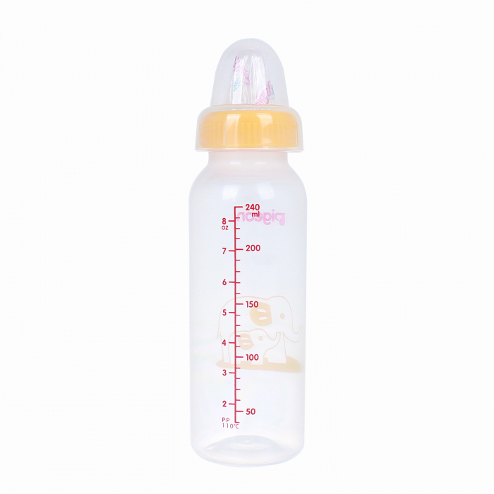 Bình sữa Pigeon 120ml/240ml cổ hẹp (> 0 tháng)