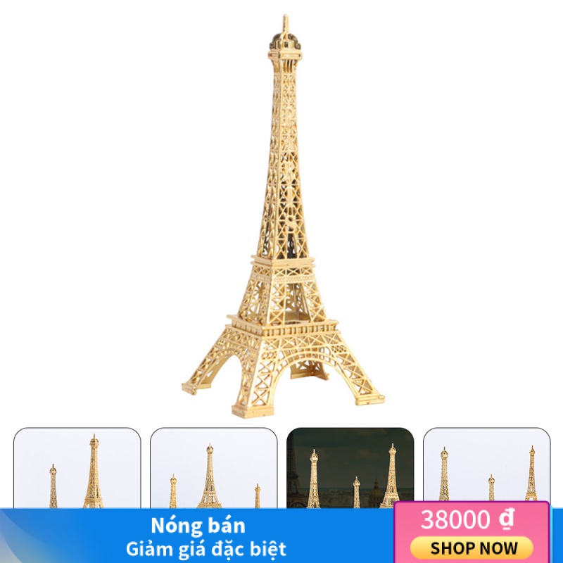 Vorcool vintage hình tháp eiffel sắt tháp eiffel trí máy tính để trí nhà