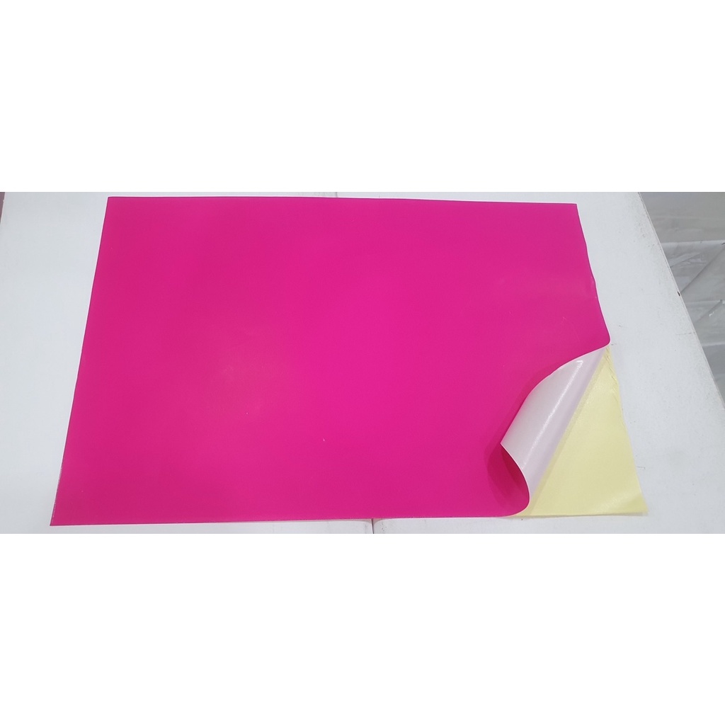 Combo 10 tờ giấy decal A4 màu dạ quang