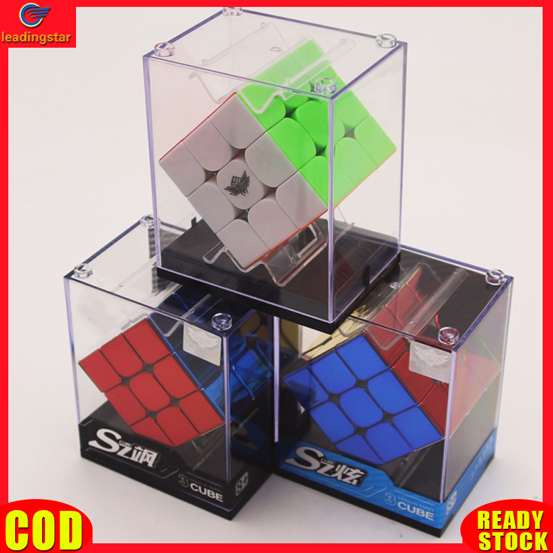 LeadingStar RC Authentic 3x3x3 Magic Cubes Toy Turning Speedly Smoothly Intelligence Speed Cube Puzzle Game Brain Toy