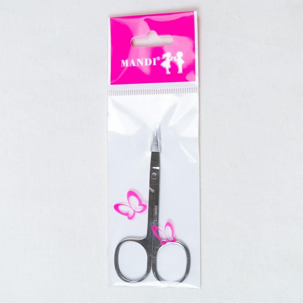 {Đầu Tròn} Kéo Tỉa Lông Mũi, Lông Mày, Mi Mắt BP Nose Scissors