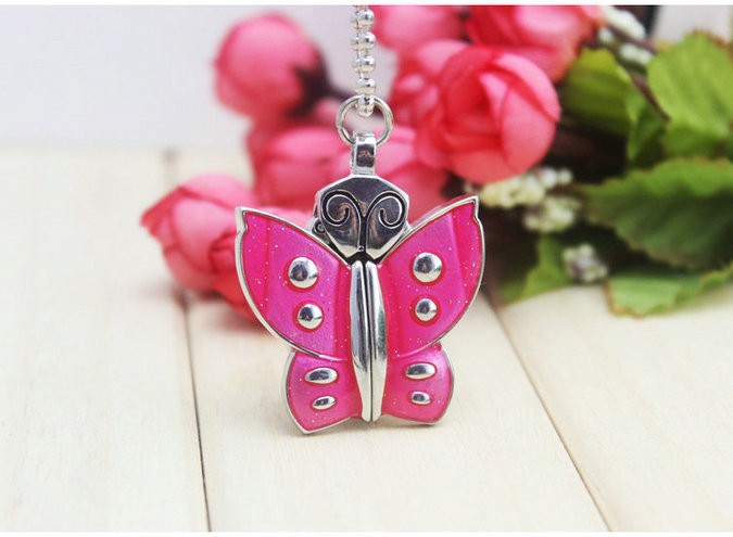 chaoyada brand Steel Necklace Key chain Pocket Watches Quartz Pendant Watch.