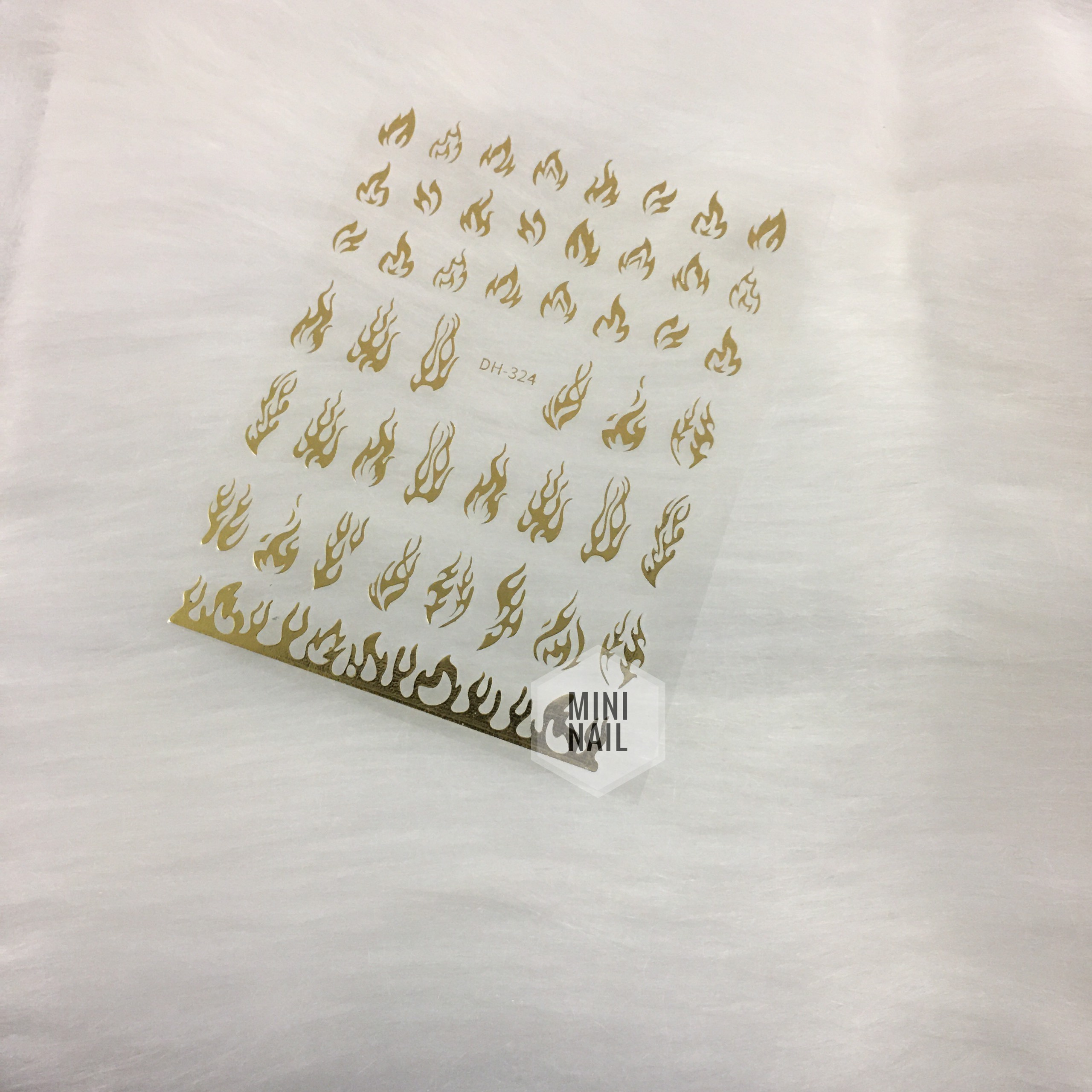 Sticker nail dán móng tay hình ngọn lửa, miếng dán móng tay hình ngọn lửa