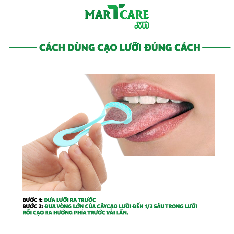 [BỊCH 2C] Dụng Cụ Cạo Lưỡi Cao Cấp Nakori Nhật Bản, Vệ Sinh Làm Sạch Lưỡi Nhanh Chóng Giảm Hôi Miệng