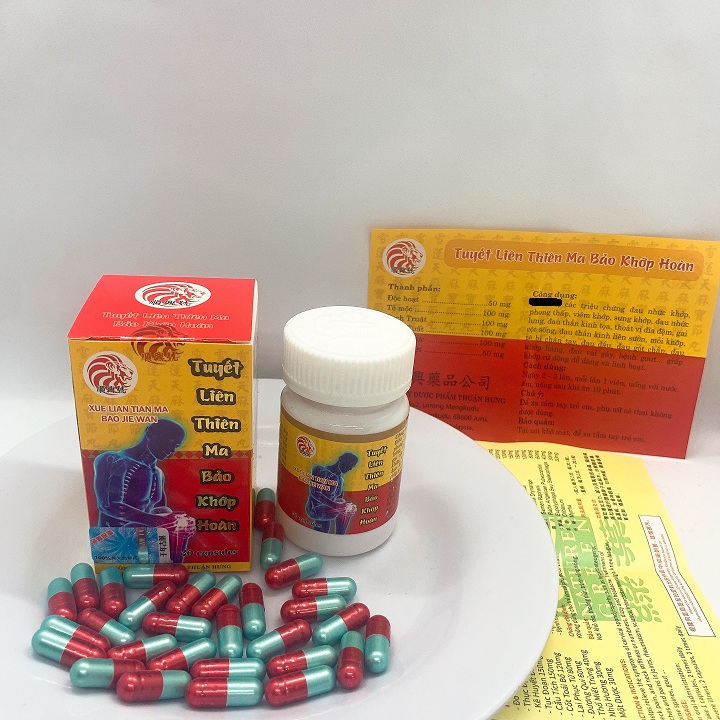 Tuyết liên thiên ma bảo khớp hoàn 30 viên ( xịn)- HỖ TRỢ XƯƠNG KHỚP