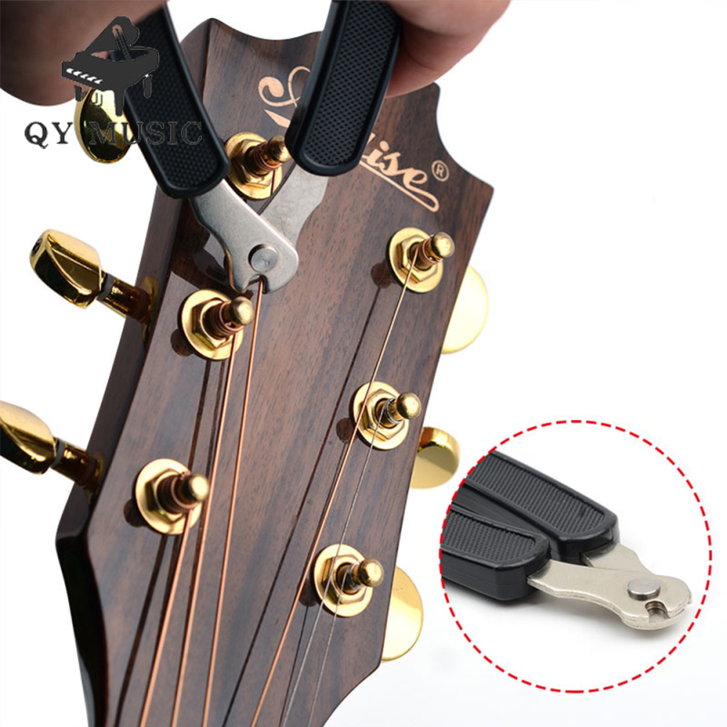 3 in 1 Multifunction Guitar Accessories Guitar Peg String Winder + String Pin Puller + String Cutter