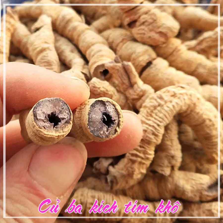 củ ba kích tím khô 500gram