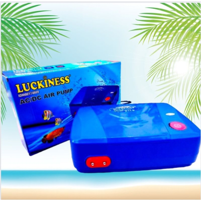Airpump Aerator Udara Aquarium LUCKINESS ACDC LK 2758