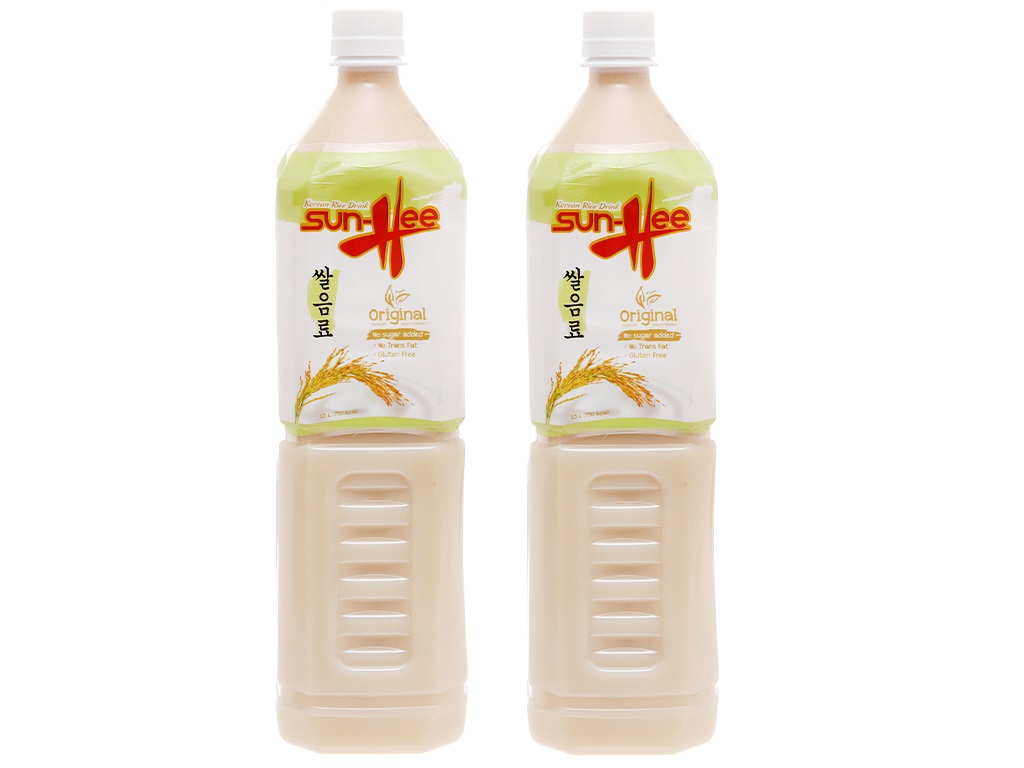 [HCM]Nước gạo Hàn Quốc Sunhee 1.5L (Date xa)