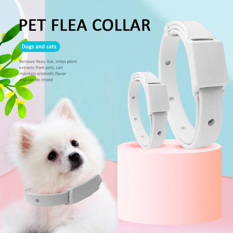 Adjustable Pet Collar For Flea And Pest Control Protect Repel Rubber Necklace Pet Gift New Flea Killer