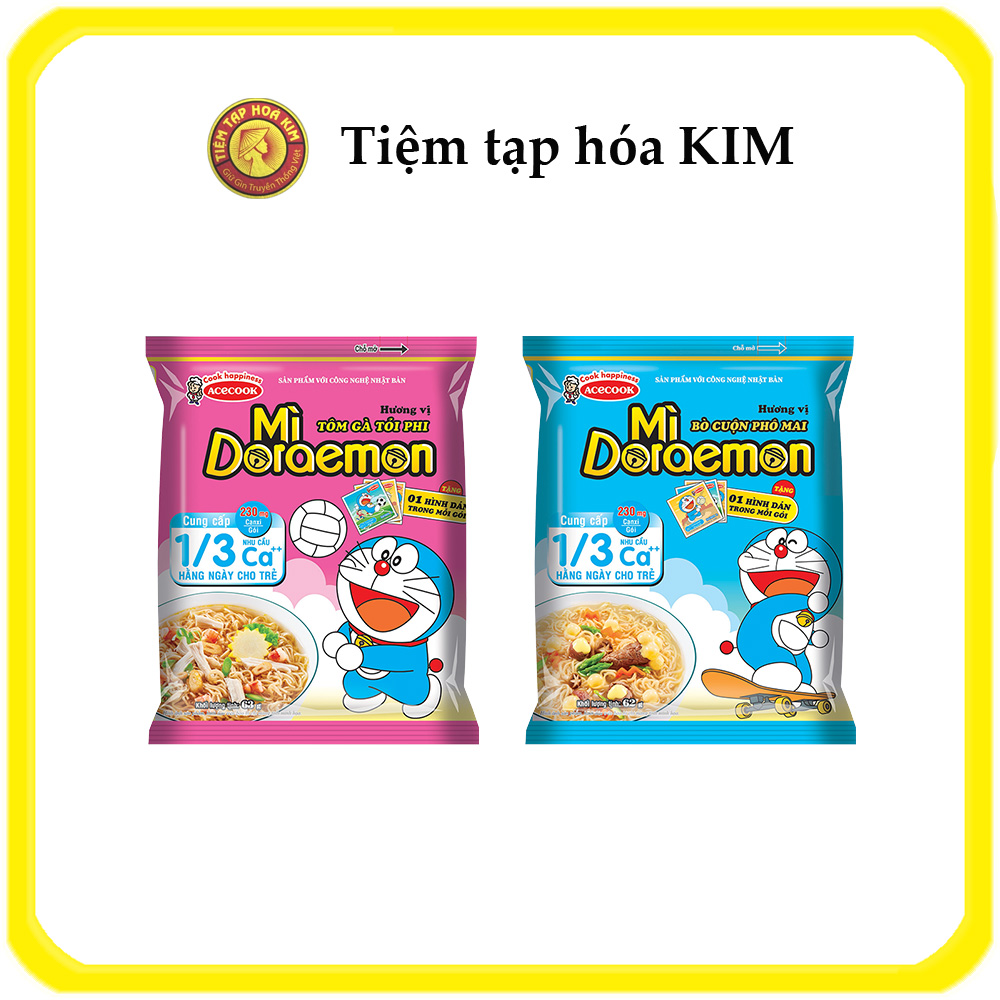 Mì cho trẻ con Doraemon gói 52g