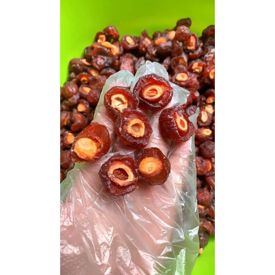 500g/1Kg Mứt Đào Chẻ Đôi Sấy Dẻo Chua Ngọt