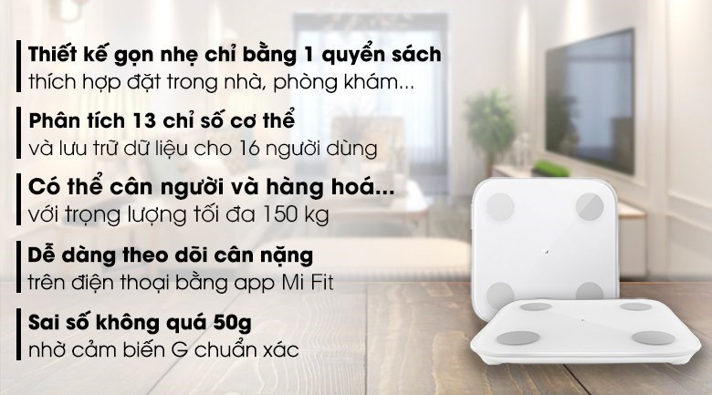 Cân sức khỏe Xiaomi Mi Body Composition Scale 2