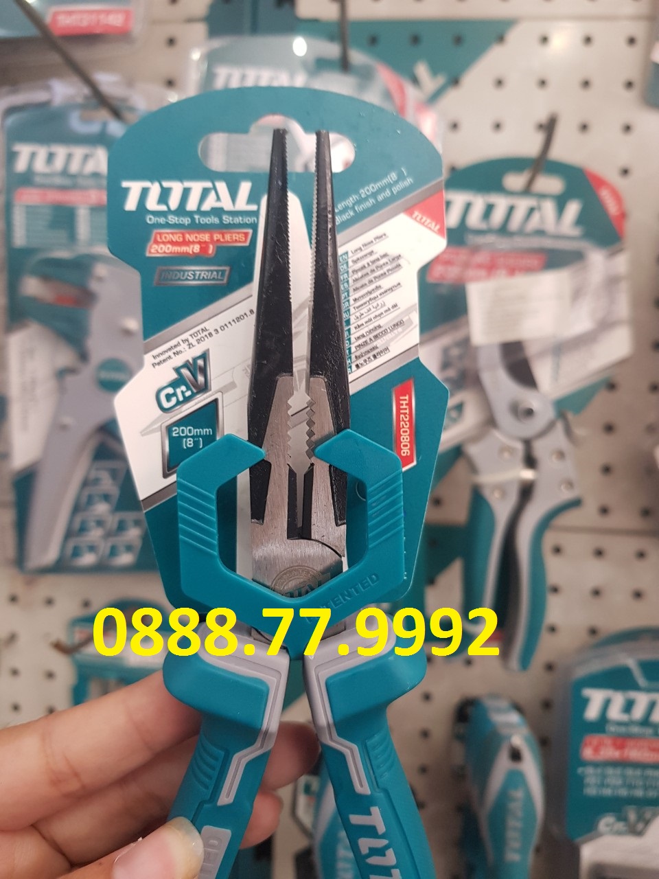 Kềm cắt mỏ  dài 200mm  TOTAL THT220806