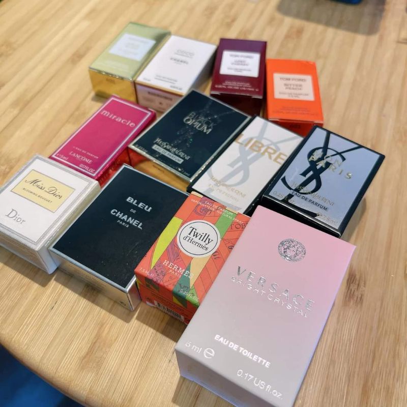 (Giá Chỉ Hôm Nay) Nước hoa mini dạng chấm nhiều size 5ml 7.5ml 10ml