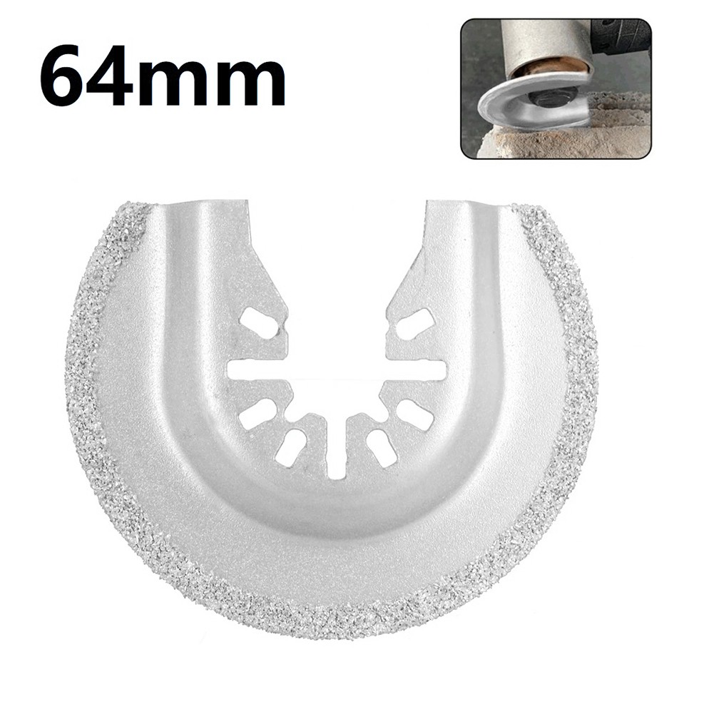 Half Circle Oscillating Tool Saw Blade Pratical Durable Cutting Tool Saw Blades Carbide Oscillating Cutting Disc