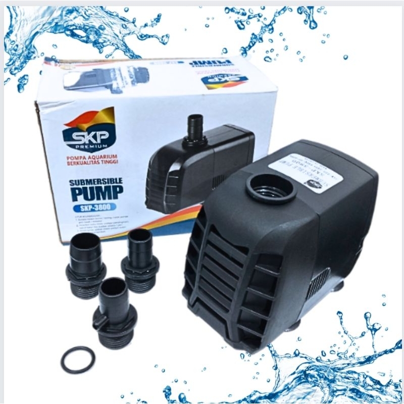 Pompa kolam aquarium submersible pump SKP 3800