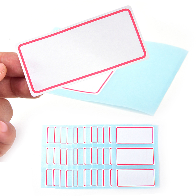 Write On Sticker Blank Stickers To Write On