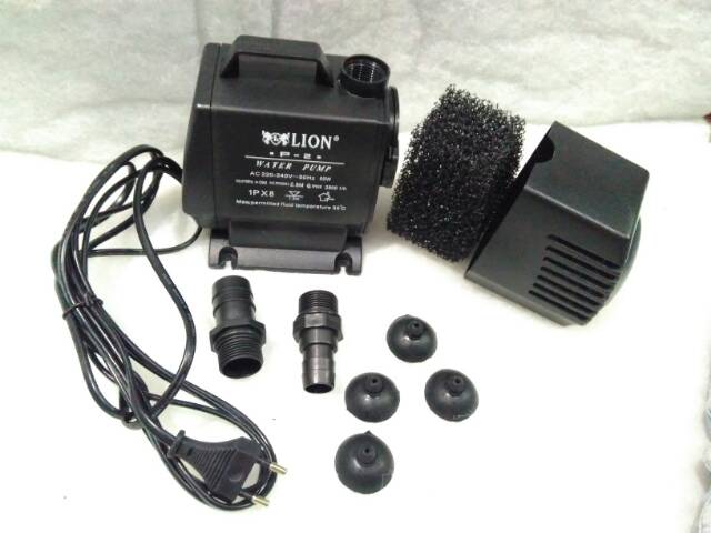 POMPA KOLAM HIDROPONIK AIR MANCUR LION P2 Submersible pump