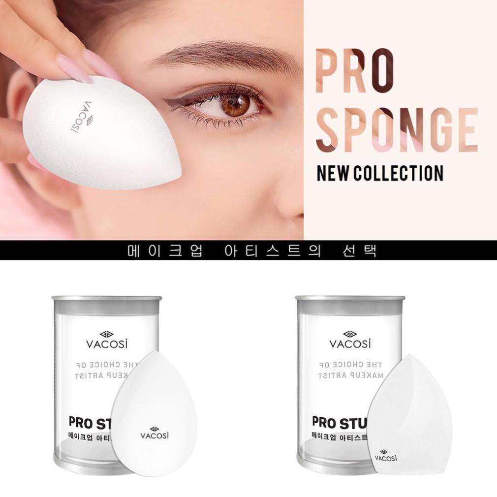 Bông giọt nước vạt xéo pro Vacosi (Hộp 1 cái)