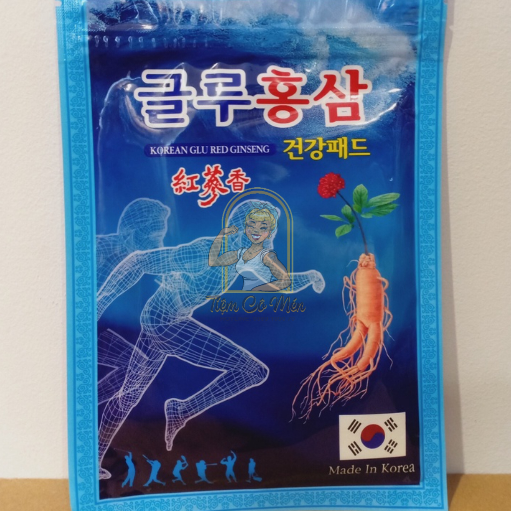 Cao Dán Hồng Sâm Hàn Quốc - Túi 20 miếng