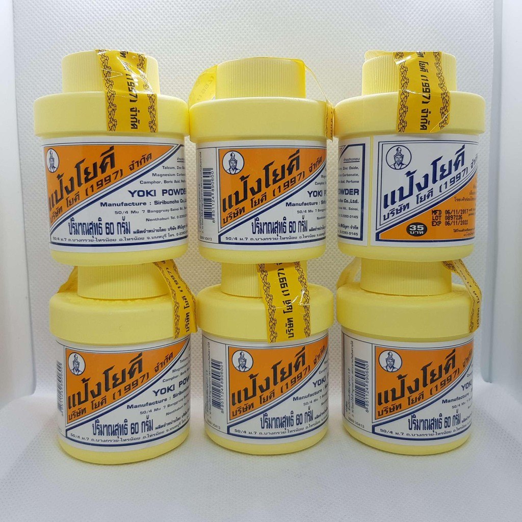 Phấn khử mùi hôi chân Thái Lan Yoki Powder