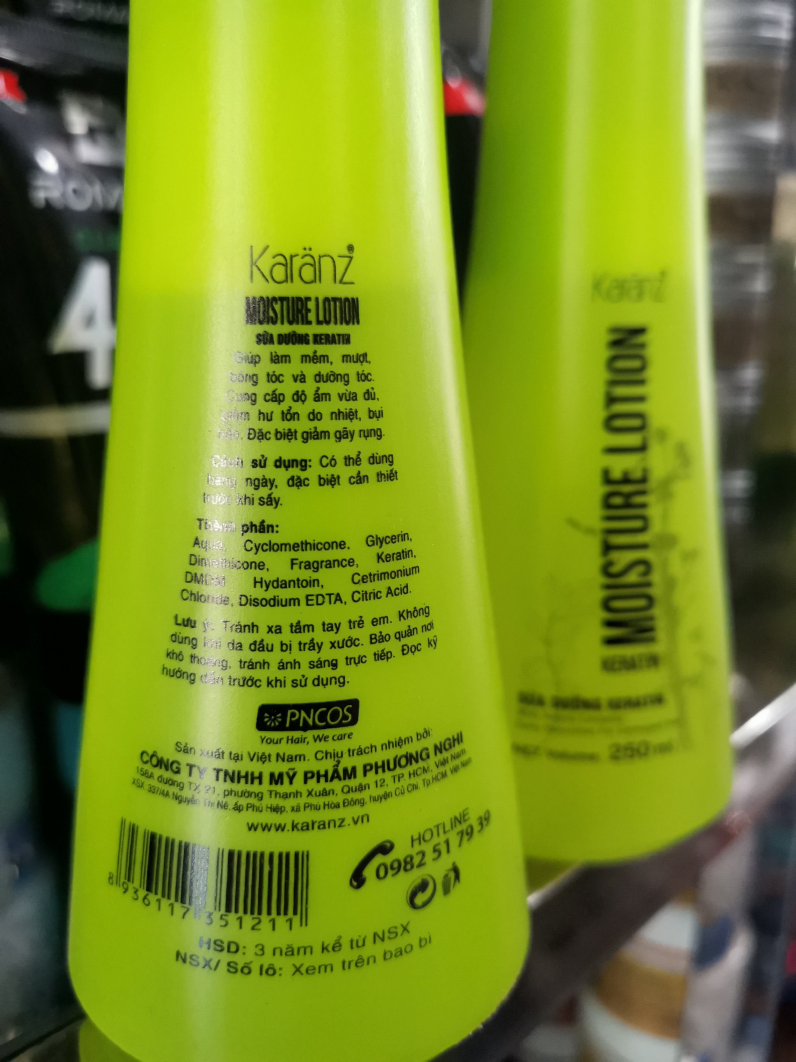 Xịt dưỡng tóc Keratin Kazan 250ml