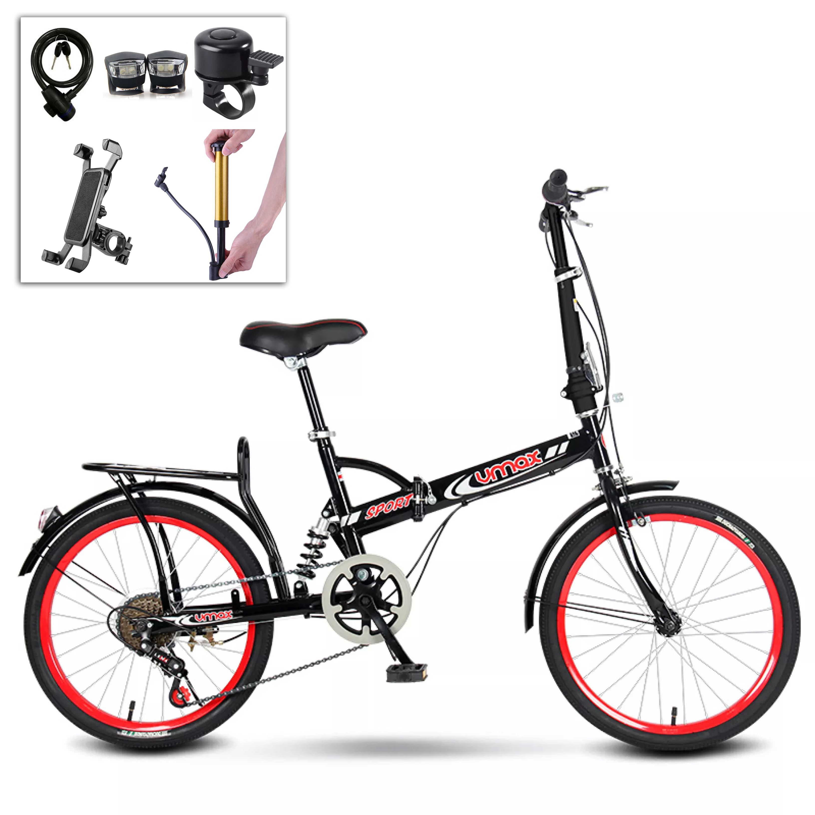 foldable bike suspension