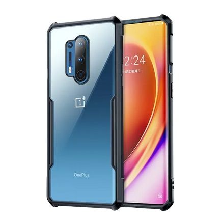 Compatible With OnePlus 8 Pro Mobile Xunddu Transparent Case ReinCompatible Withced Corner With Shock-Proof Bumper Full Air Protection Phone Back Cover
