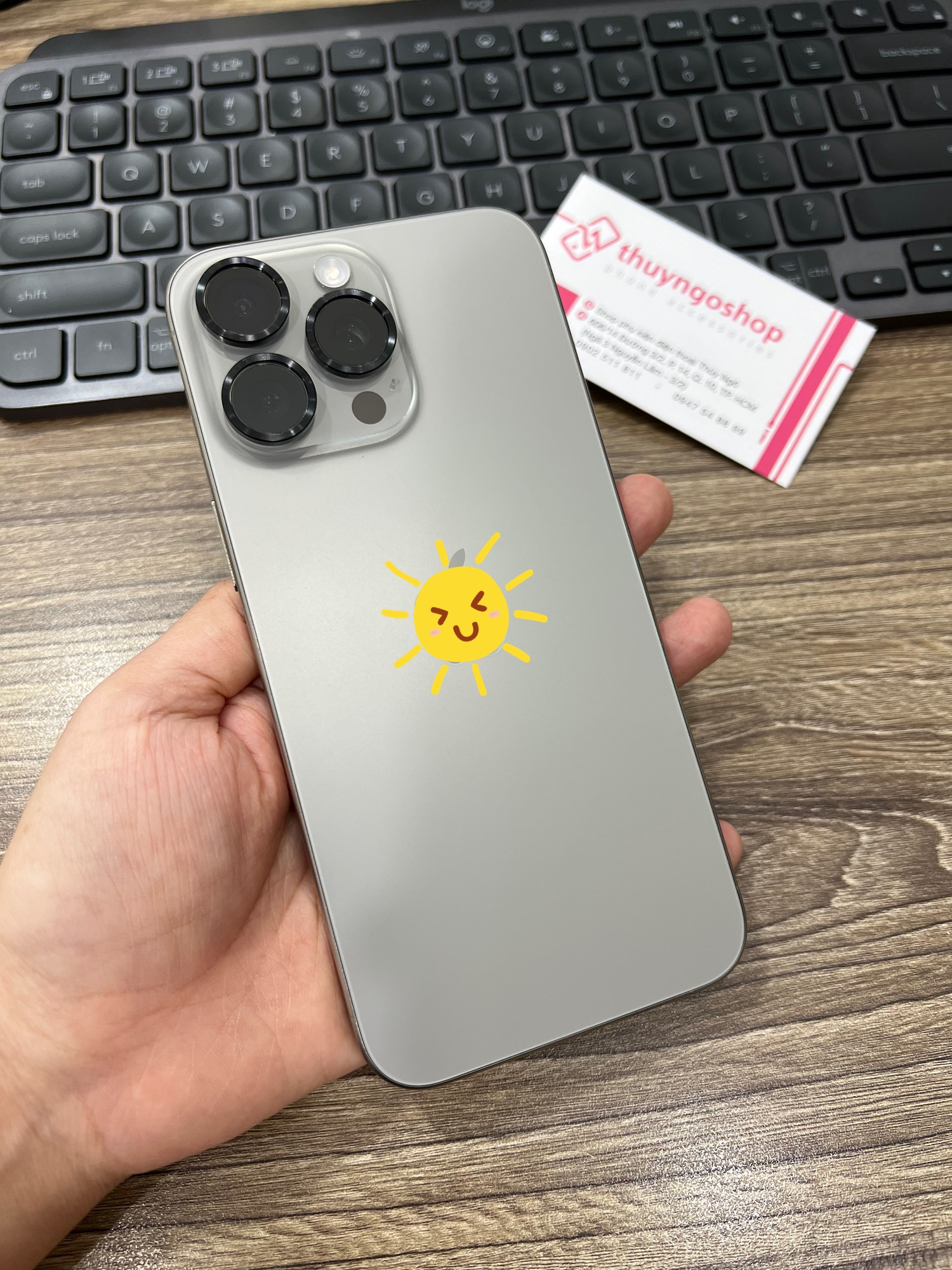 Viền nhôm camera siêu mỏng (ở giữa rỗng) iPhone 15 Pro Max - iPhone 15 Pro - iPhone 15 Plus - iPhone 15