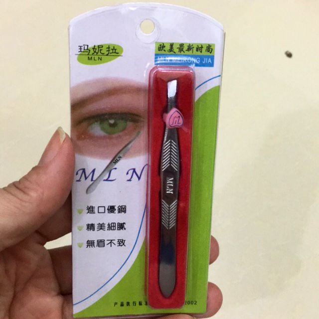 Nhíp Nhổ Lông Mày - Nhổ Râu Lông Mi Tóc Bạc Bằng Thép Không Gỉ