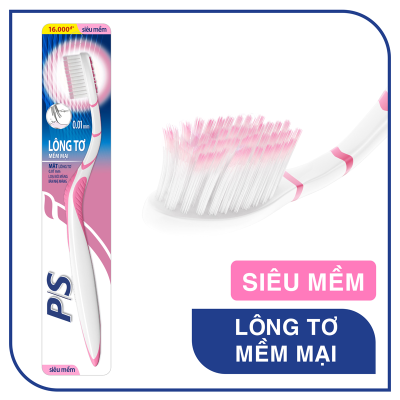Bàn Chải Đánh Răng Bảo Vệ Nướu P/S 123 Siêu Mềm Mại