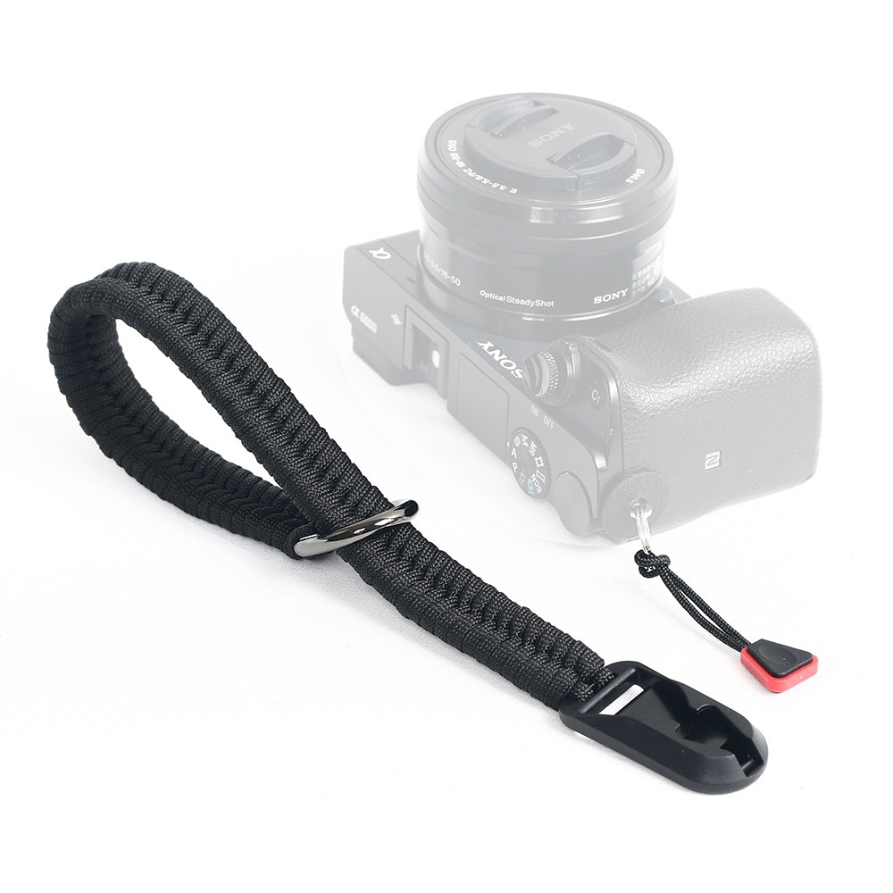 Woven Nylon Rope Hand Sling Adjustable Quick Release Camera Wrist Strap For Sony Canon Nikon Fujifilm Olympus Panasonic Leica