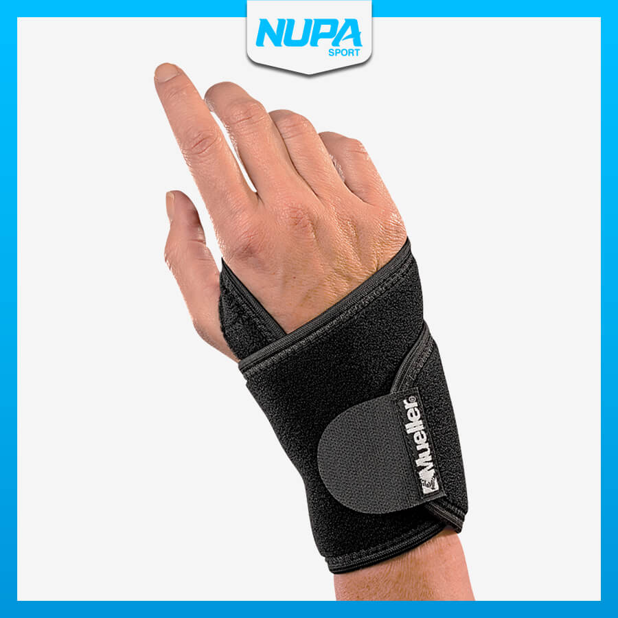 Băng Cổ Tay Mueller Adjustable Wrist Support Wrap – Black (4505)