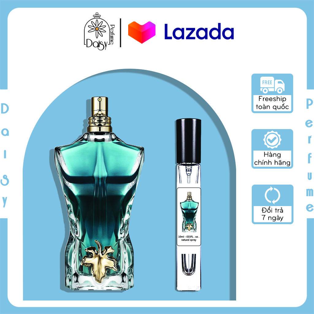 Nước hoa nam Jean Paul Gaultier Le Beau edt 5ml/ 10ml/ 20ml chính hãng thơm lâu mùi hương cá tính, hiện đại, trẻ trung cho mùa xuân hè Daisy Perfume