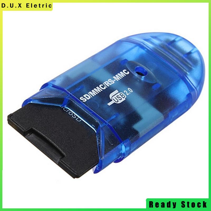 High Speed Mini Micro SD T-Flash TF SDHC USB 2.0 Memory Card Reader Adapter