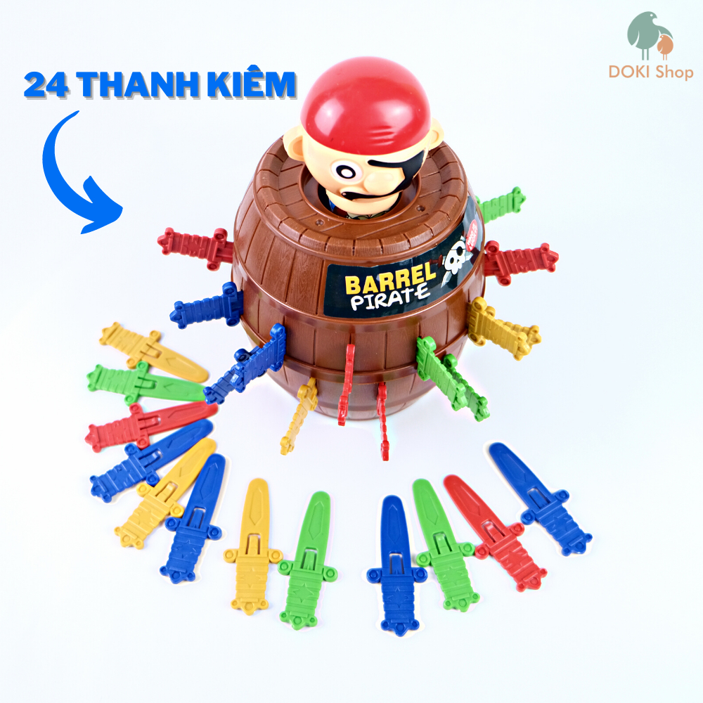 Đâm hải tặc size lớn 20cm 24 kiếm, 16 kiếm