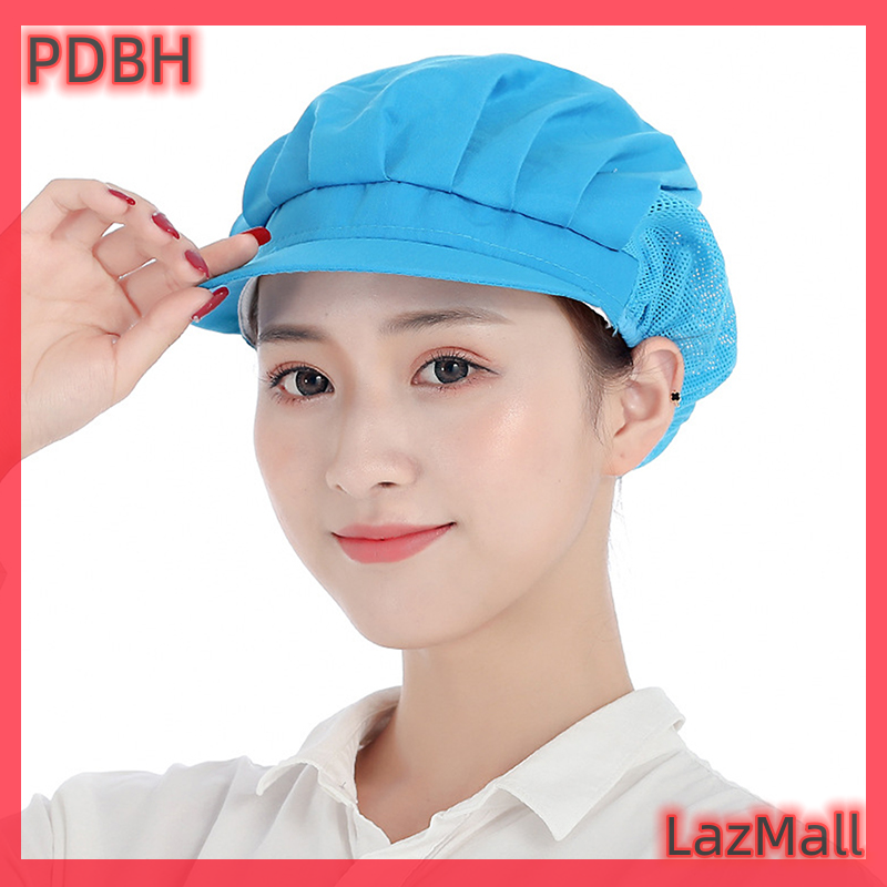 Flash Sale Chef Hat Dustproof Workshop Catering Hat Food Factory Work Hat Canteen Work Hat