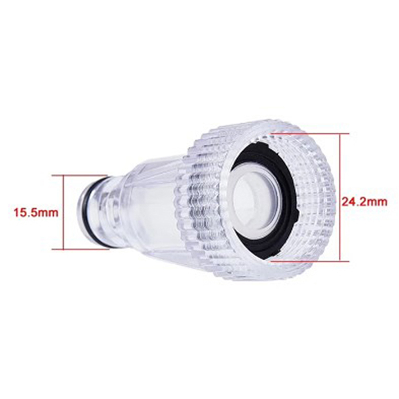 Water Connector +filter Accessories Car Washer Adapter Pressure Washer Filters Nets Hose Pipe Fitting Nozzle Garden. 